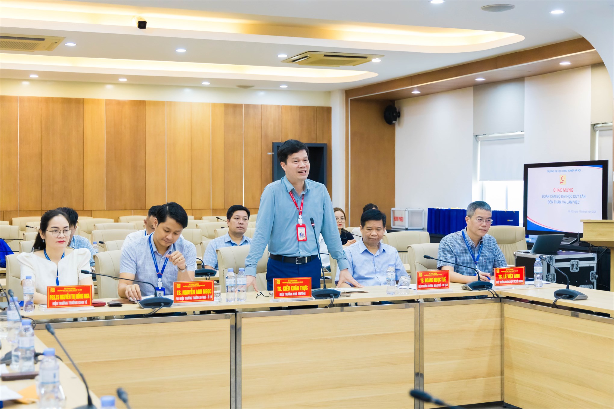 Trường Đại học Công nghiệp Hà Nội và Đại học Duy Tân ký kết hợp tác - đẩy mạnh hợp tác phát triển giáo dục