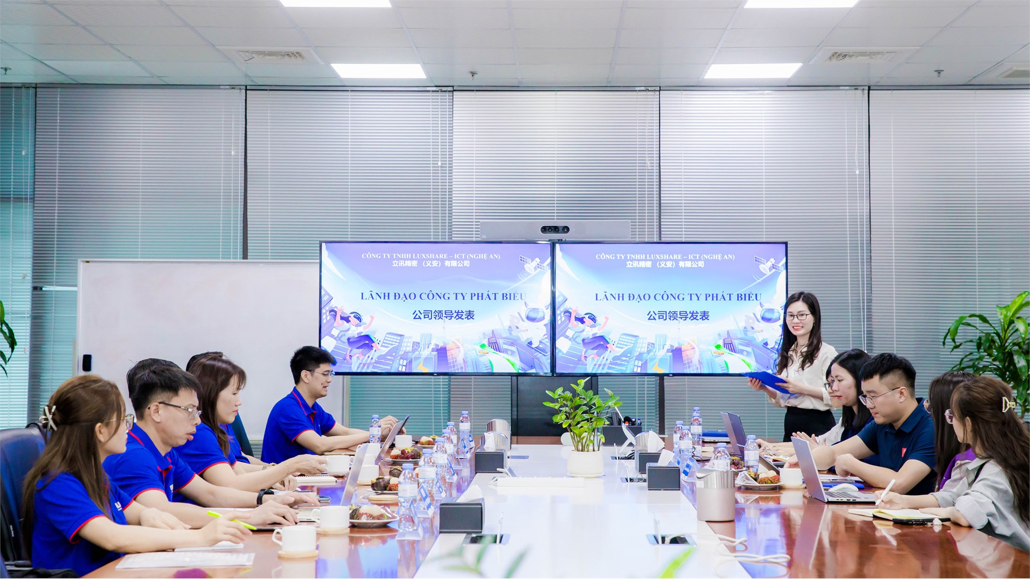Trường Đại học Công nghiệp Hà Nội và Công ty Luxshare Nghệ An đẩy mạnh hợp tác đào tạo và phát triển nguồn nhân lực chất lượng cao