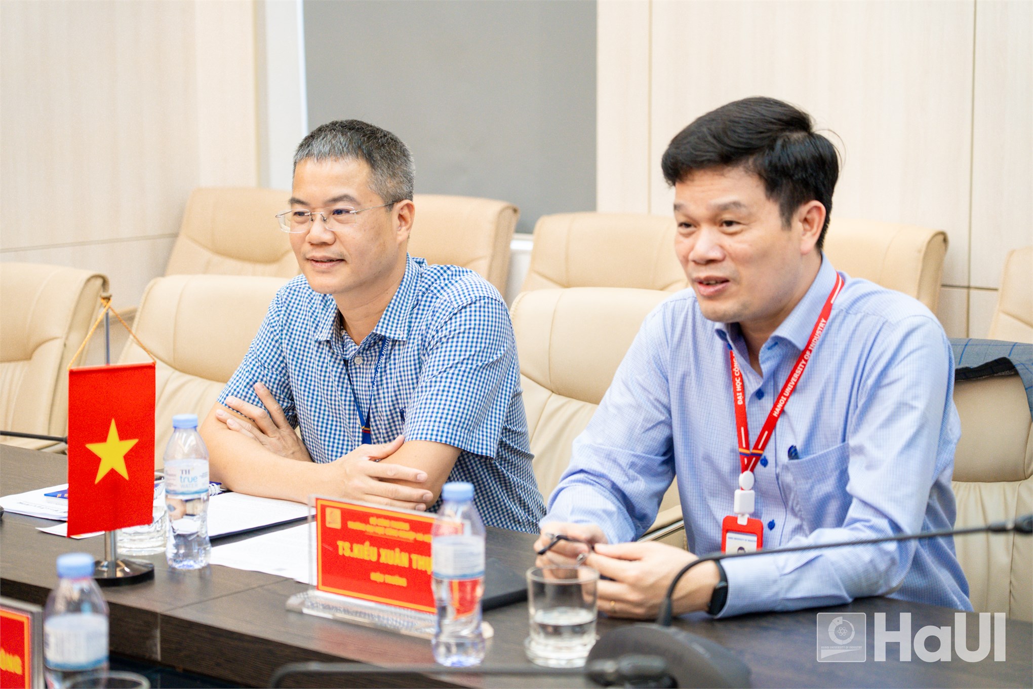Trường Đại học Công nghiệp Hà Nội đón tiếp Tham tán Văn hóa Giáo dục Lào
