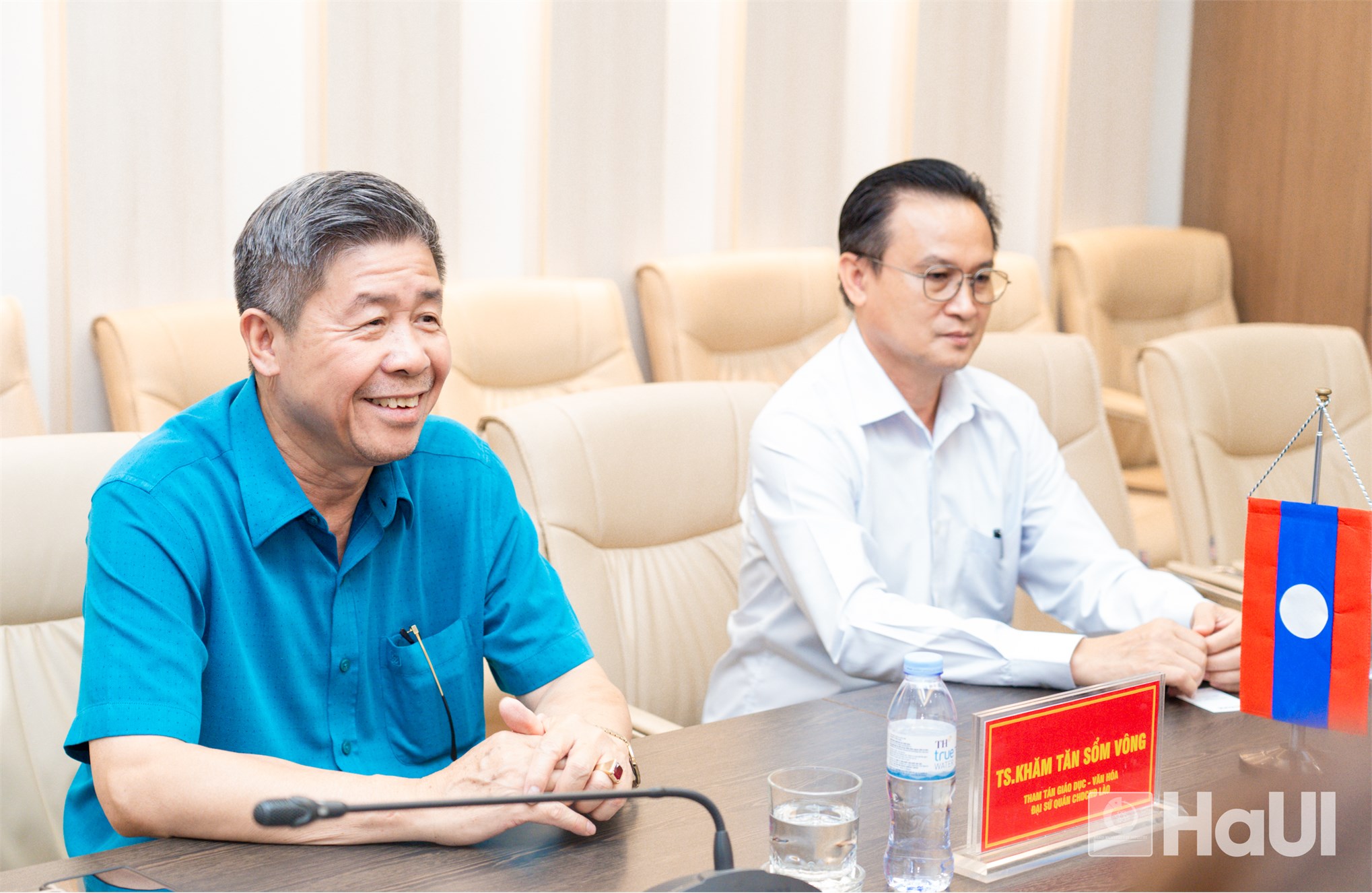 Trường Đại học Công nghiệp Hà Nội đón tiếp Tham tán Văn hóa Giáo dục Lào