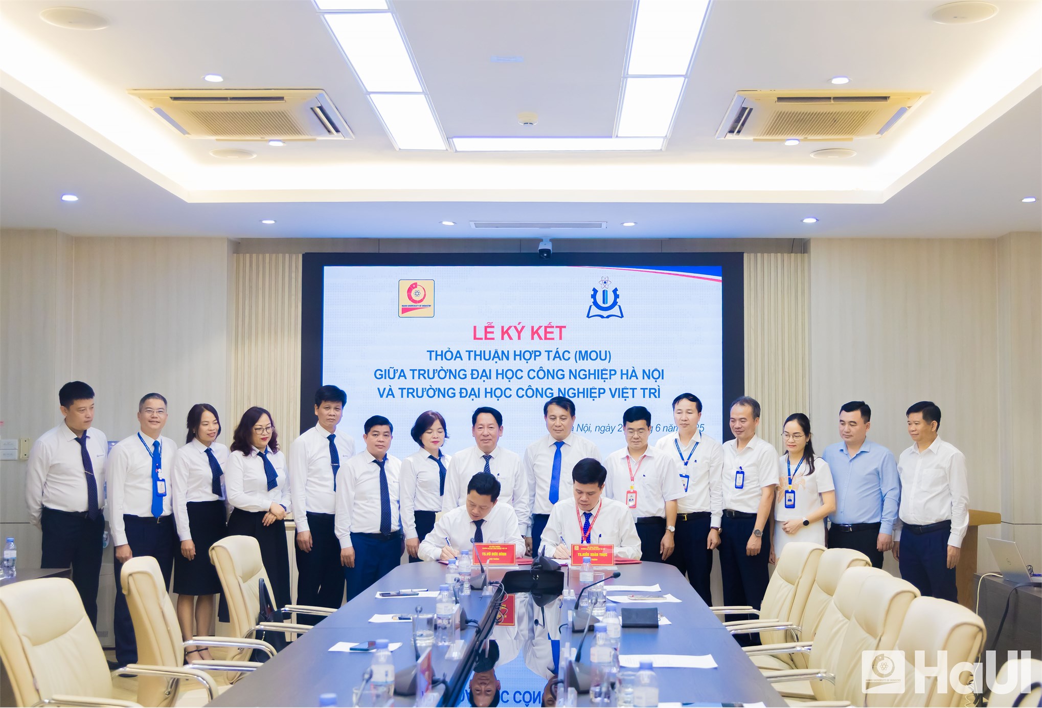 Trường Đại học Công nghiệp Hà Nội ký kết hợp tác với Trường Đại học Công nghiệp Việt Trì