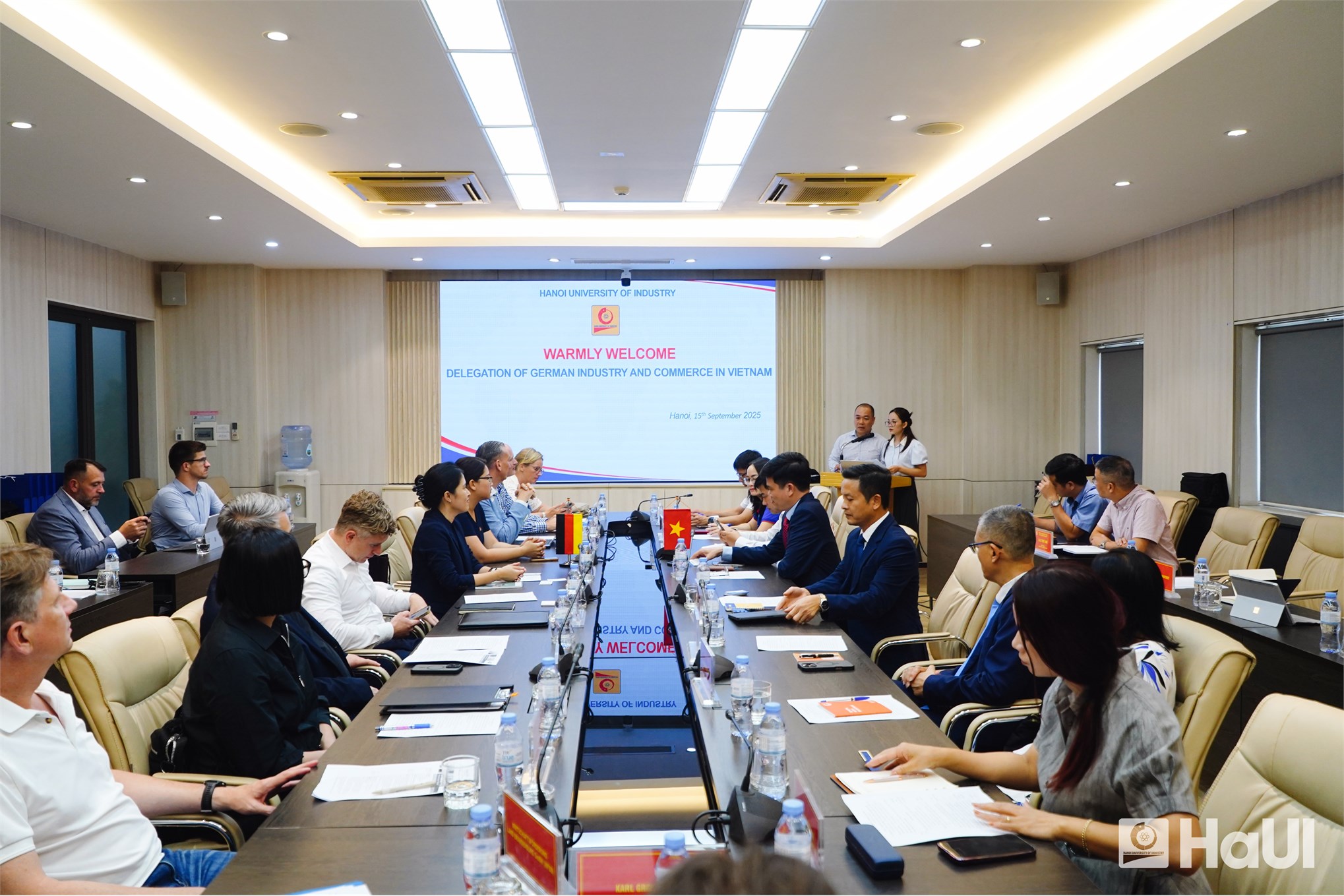 Đại học Công nghiệp Hà Nội mở rộng hợp tác với Phòng Công nghiệp và Thương mại Đức tại Việt Nam