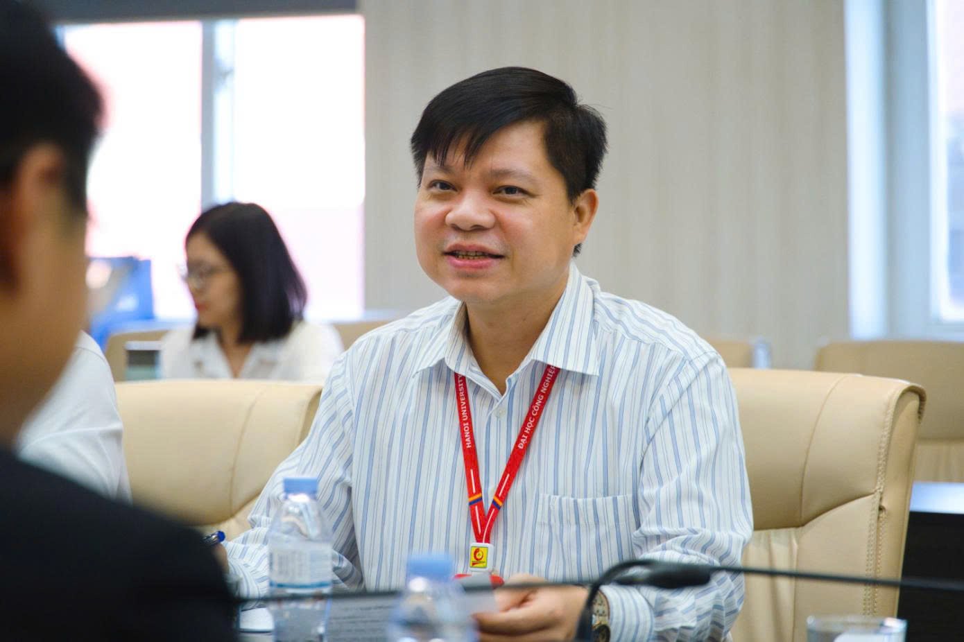 Trường Đại học Công nghiệp Hà Nội đón tiếp đoàn cán bộ Trường Đại học Khoa học Kỹ thuật Quảng Tây, Trung Quốc