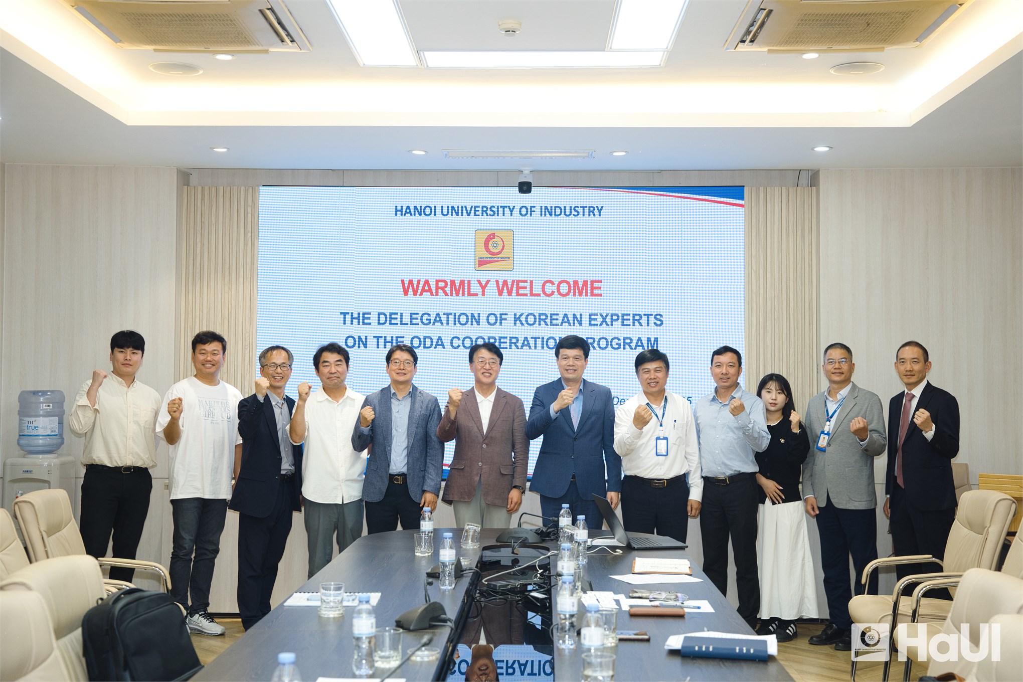 Đại học Công nghiệp Hà Nội tiếp đón Đoàn chuyên gia Hàn Quốc về các dự án ODA