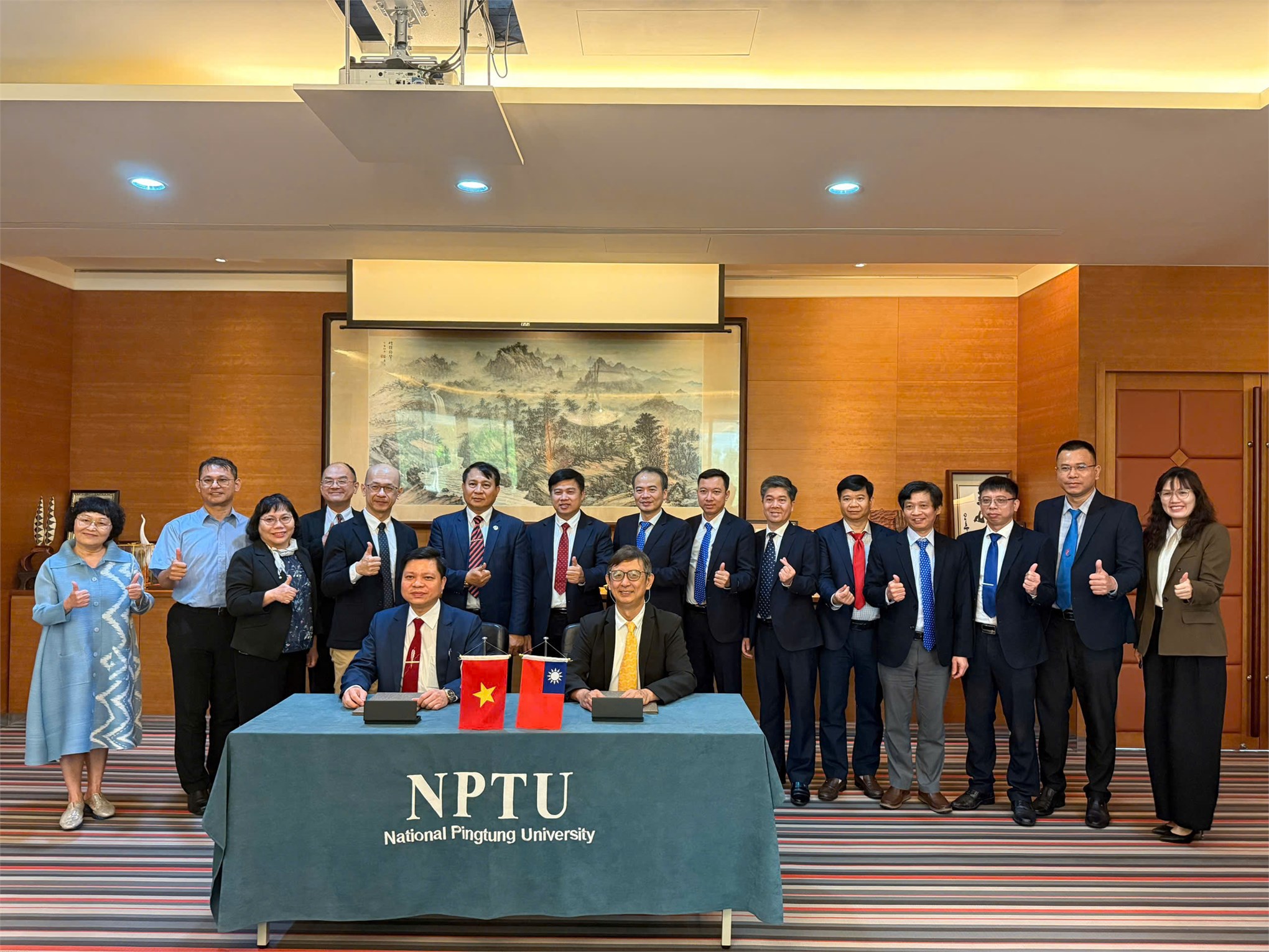 Chuyến công tác Đài Loan của Đoàn cán bộ Đại học Công nghiệp Hà Nội