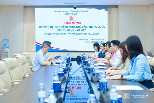 Đón tiếp đoàn cán bộ Trường Đại Học Bách Khoa Quế Lâm