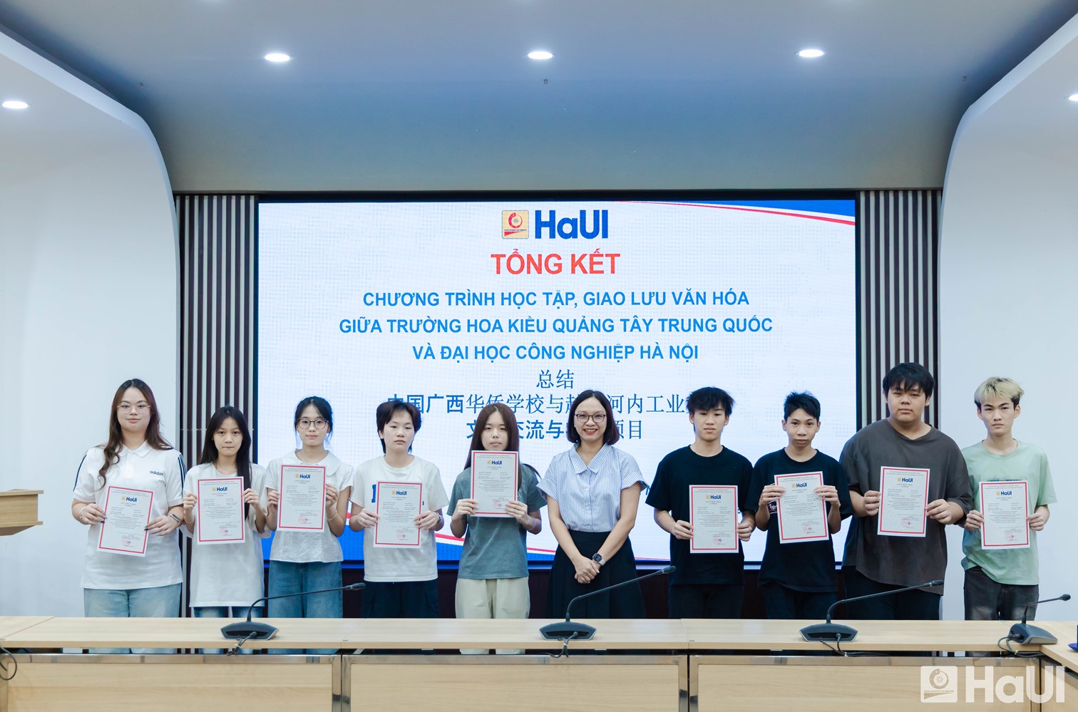 Tổng kết Chương trình học tập, giao lưu văn hóa với Trường Hoa Kiều Quảng Tây, Trung Quốc