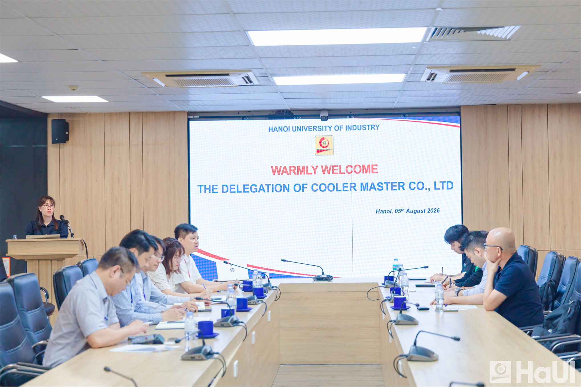 Đại học Công nghiệp Hà Nội mở rộng hợp tác với Tập đoàn Cooler Master trong lĩnh vực công nghệ cao