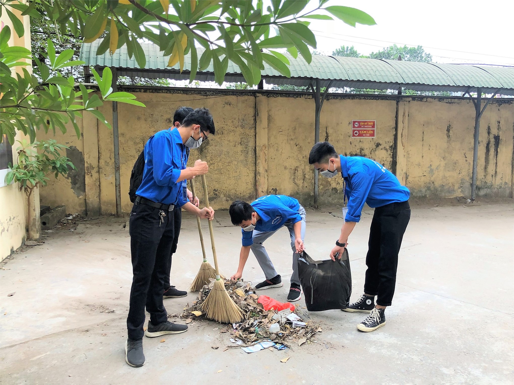 Sinh viên Trường Đại học Khoa học kỹ thuật Quảng Tây - Trung Quốc tham gia chương trình trao đổi sinh viên tại Đại học Công nghiệp Hà Nội