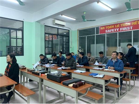Trường Đại học Công nghiệp Hà Nội tổ chức tập huấn đánh giá viên nghề Đo kiểm cơ khí bậc 2