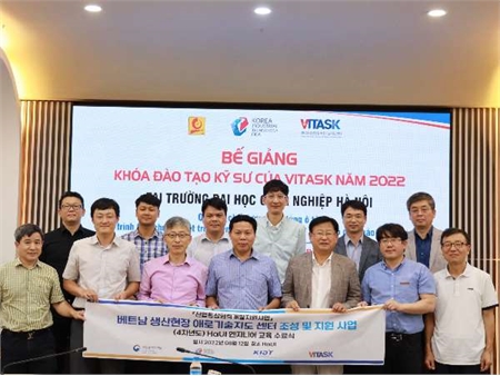 Bế giảng khóa đào tạo kỹ sư của VITASK năm 2022