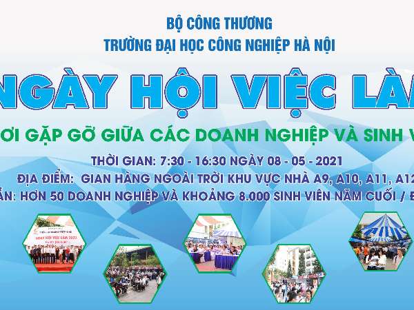 Thông báo tổ chức Ngày hội việc làm 2021