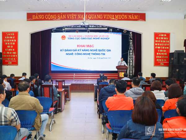 Trường Đại học Công nghiệp Hà Nội tổ chức đánh giá kỹ năng nghề quốc gia tháng 3 năm 2023