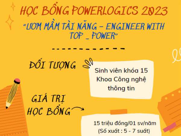 Học bổng “Ươm mầm tài năng – Engineer with TOP_POWER”