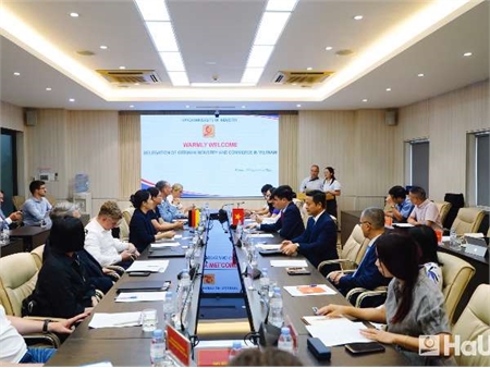 Đại học Công nghiệp Hà Nội mở rộng hợp tác với Phòng Công nghiệp và Thương mại Đức tại Việt Nam