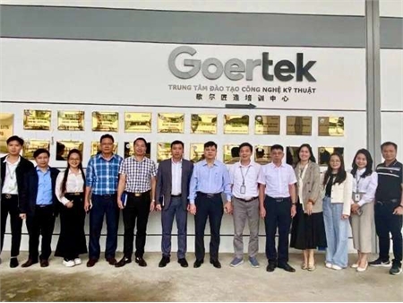 Trường Đại học Công nghiệp Hà Nội tham quan và làm việc tại Goertek Vina