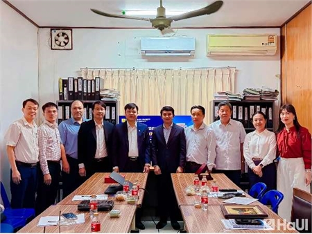 HaUI mở rộng mạng lưới đối tác và tăng cường thu hút sinh viên quốc tế, đặc biệt là học sinh Lào