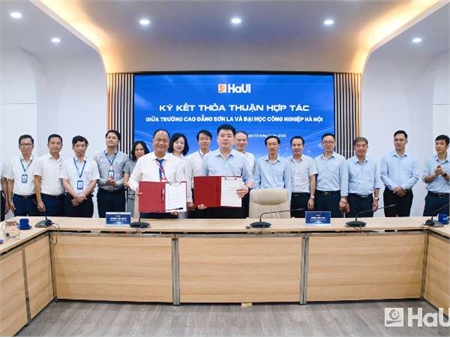 Đại học Công nghiệp Hà Nội và Trường Cao đẳng Sơn La ký kết thỏa thuận hợp tác